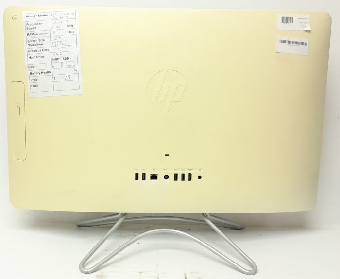 All In One PC - HP 24-e035na - i3-7100 2.4GHz - 8GB Ram - 24" - 240GB SSD - Windows 11 Home - Image 5