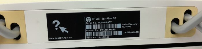 All In One PC - HP 24-e035na - i3-7100 2.4GHz - 8GB Ram - 24" - 240GB SSD - Windows 11 Home - Image 4