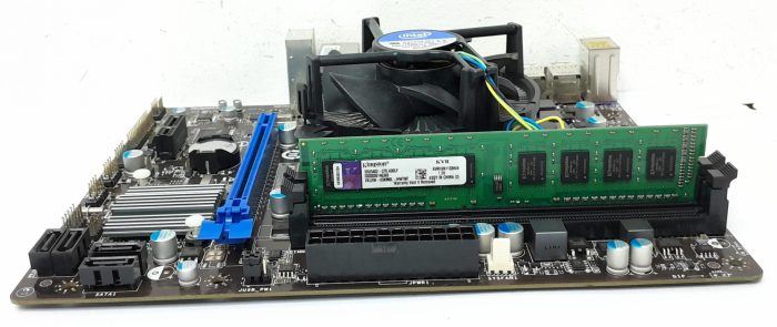 MSI H61M-P31/W8 - Core i3-3220 3.30 - 4GB Ram - Motherboard with I/O Shield - Image 5