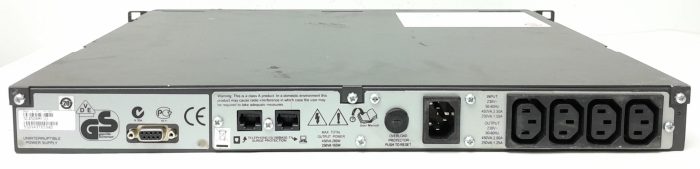 APC Smart-UPS SC 450 SC450RMI1U Uniterrupted Power Supply (UPS) - Image 4