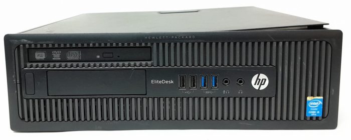 HP EliteDesk 800 G1 - SFF - i5-4590 3.30GHz  - 8GB RAM - 120GB SSD - Windows 10 Home - Image 2