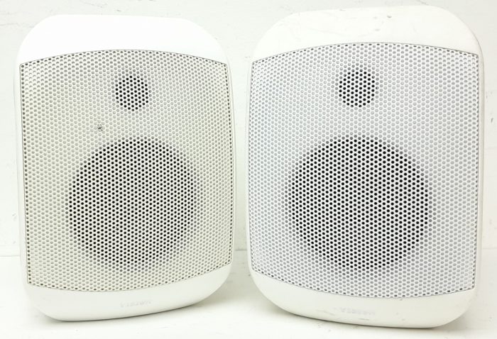 Vision SP-1300 White Speakers (Pair) KKM - Image 2