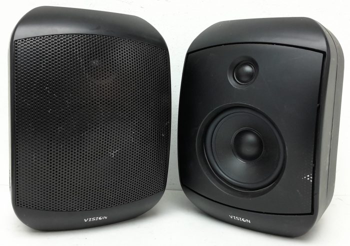 Vision SP-1300 Black Speakers (Pair) - Image 2