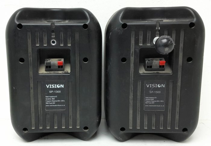 Vision SP-1300 Black Speakers (Pair) - Image 4