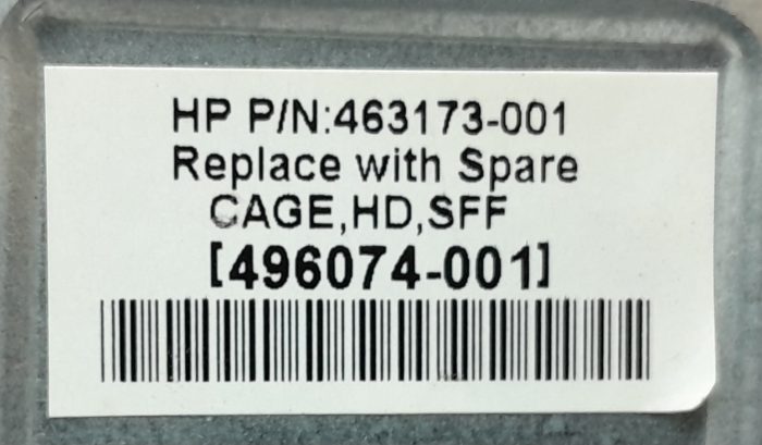 HP 496074-001 (463173-001) SAS HDD Cage Kit - Image 3