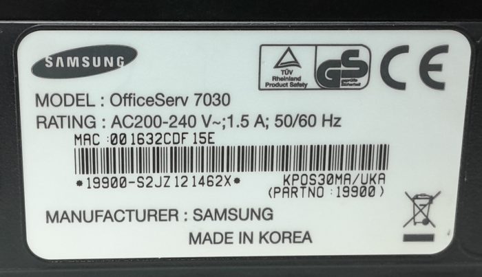 Samsung Officeserv 7030 IPBX Telephone System - Image 3