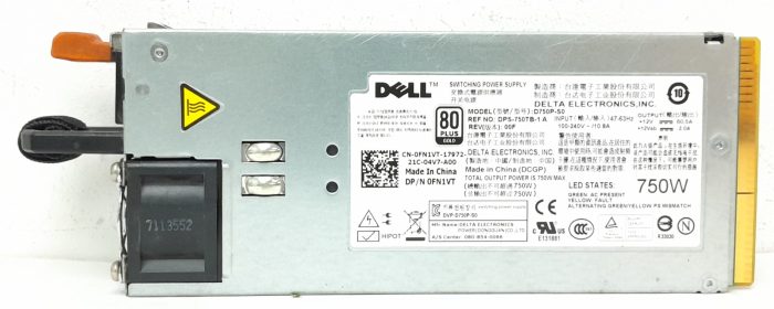 Dell D750P-S0 750W Power Supply Unit - Image 2