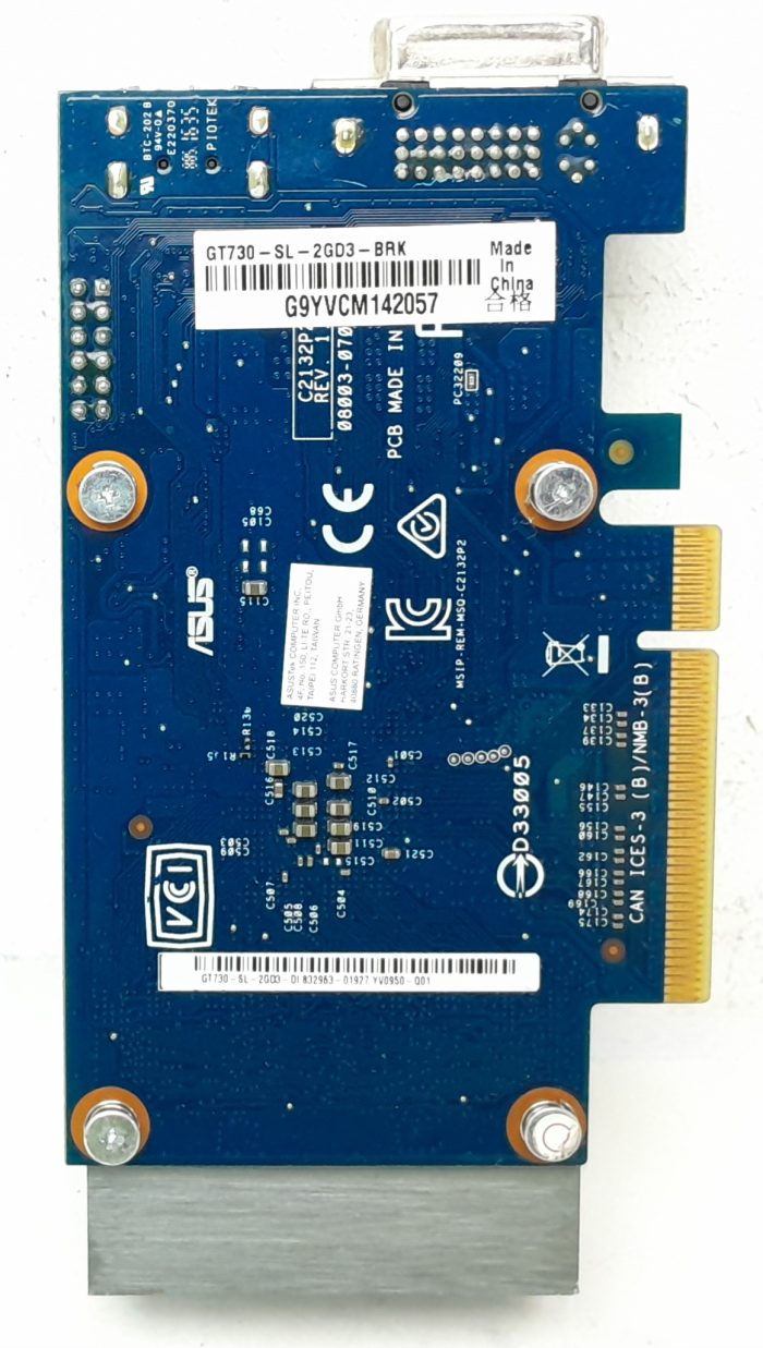 Asus GT730-SL-2GD3-BRK Graphics Card - Image 4