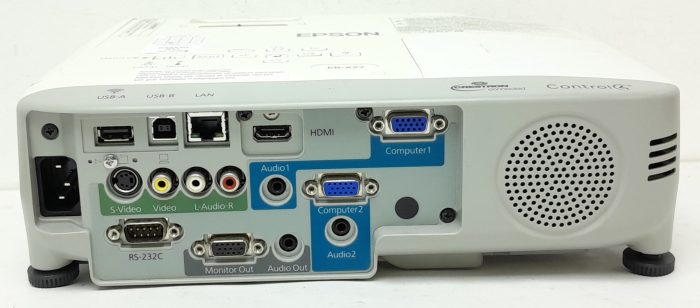 Epson H692B EB-X27 VGA HDMI LCD Projector 4669 Lamp Hours Used - Image 4