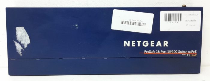 Netgear ProSafe FS116P 16 Port 10/100 PoE Switch - Image 5