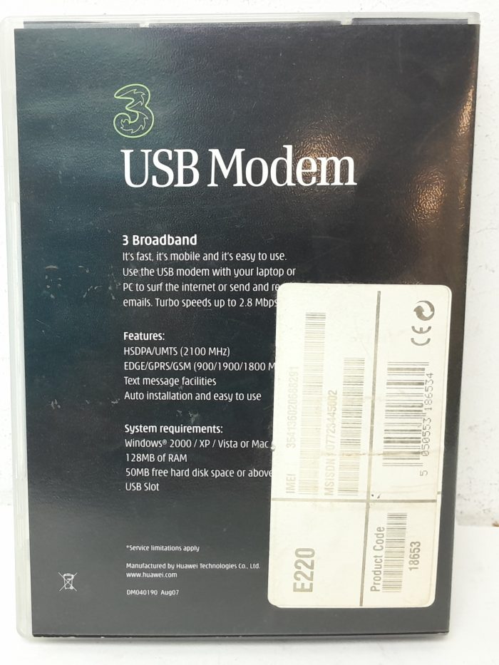 Huawei E220 USB Modem - Image 3