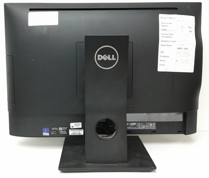 All In One PC - Dell OptiPlex 3240 - i5-6300 @ 3.20GHz - 8GB Ram - 21.5" - 120GB SSD - Windows 11 Pro - Image 5