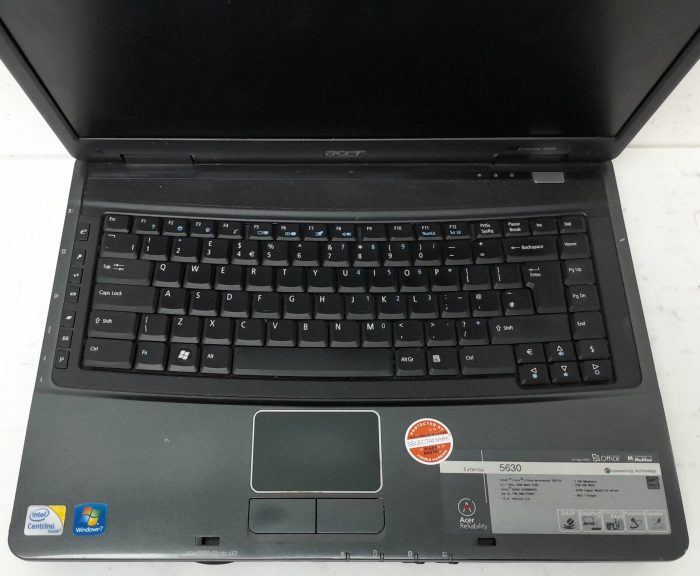 Cheap Windows Laptop - Acer Extensa 5630 Series MS2231 - Core 2 Duo T6570 2.1GHz - 2GB Ram - 15.4" - 250GB HDD - Windows 10 Pro - Image 9