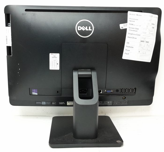 Dell All In One PC OptiPlex 3030 - Core i5-4590S @ 3.00GHz - 8GB Ram - 19.5" - 120GB SSD - Windows 11 Pro - Image 5