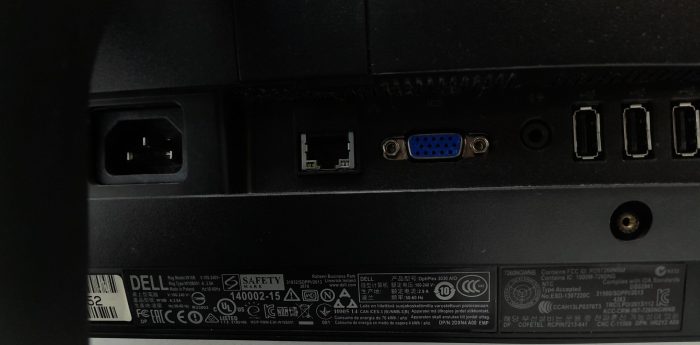 Dell All In One PC OptiPlex 3030 - Core i5-4590S @ 3.00GHz - 8GB Ram - 19.5" - 120GB SSD - Windows 11 Pro - Image 4