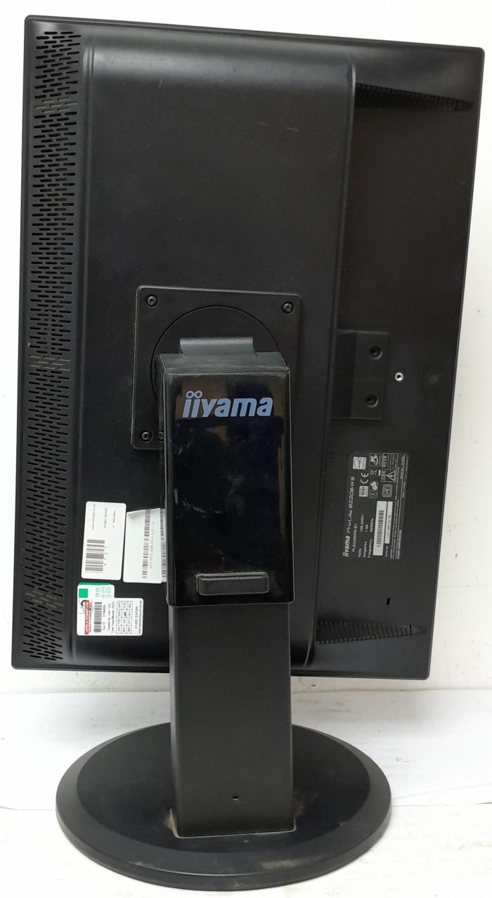 iiyama Monitor 22" ProLite B2206WS (PL2206) DVI VGA - Image 4