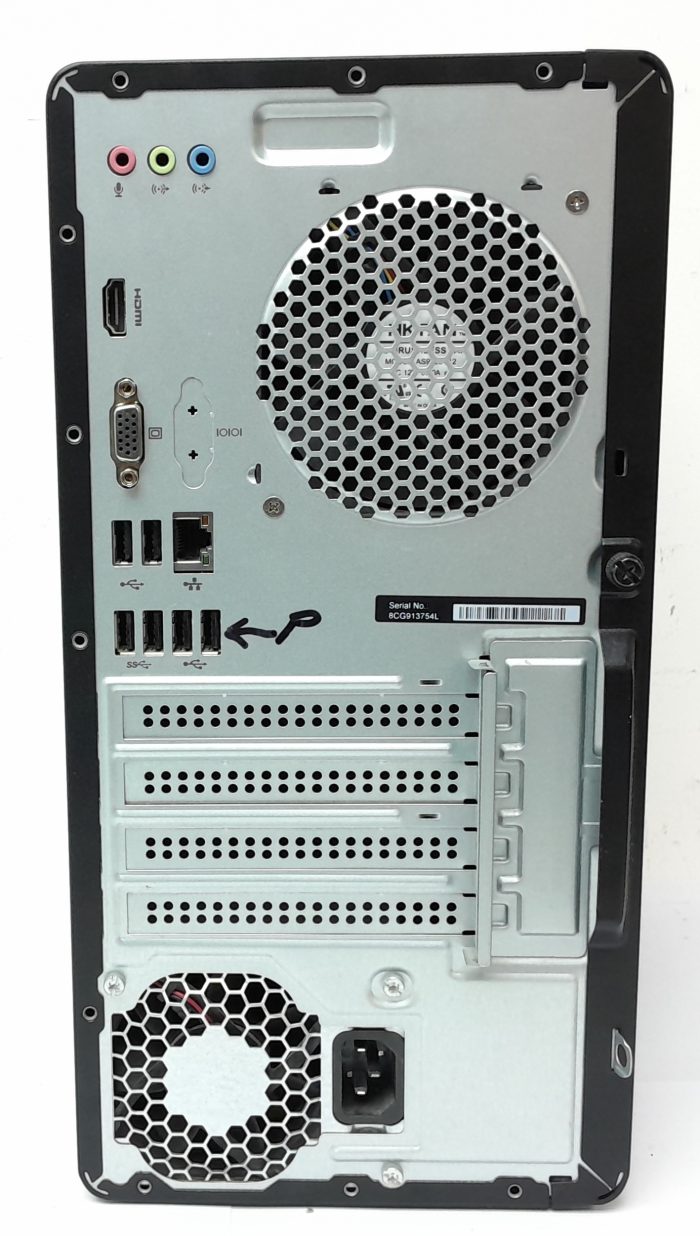 HP Windows Desktop PC ProDesk 290 G2 MT - Intel i5-8500 3GHz  - 4GB RAM - 120GB SSD - Windows 11 Pro - Image 5