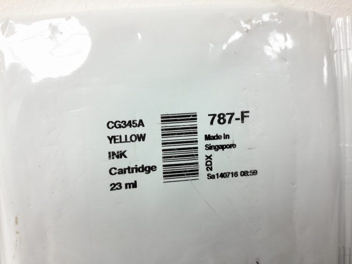 Pitney Bowes Ink Cartridge Yellow 787-F 23ml - Image 3