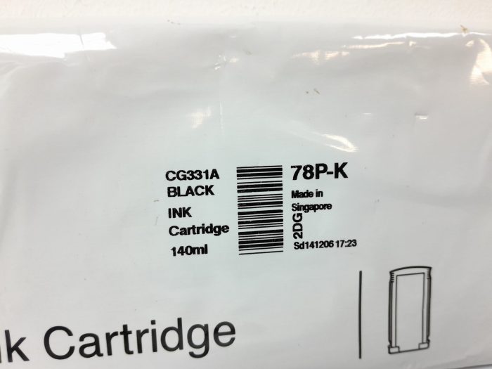 Pitney Bowes Ink Cartridge Black 78P-K 140ml - Image 3