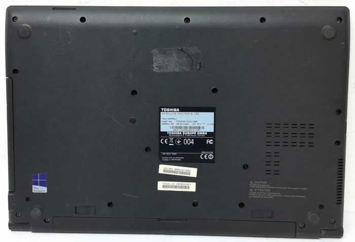 Cheap Windows Laptop - Toshiba Satellite Pro R50-B-12N - i5-4210U 1.7GHz - 4GB Ram - 15.6" - 120GB SSD - Windows 10 Pro - Image 5
