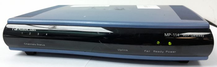 AudioCodes VoIP Gateway MP-114/4FX0/3AC - Image 2