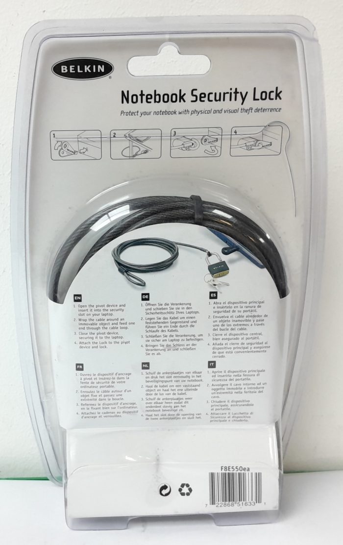 Belkin Notebook Security Lock F8E550ea - Image 4