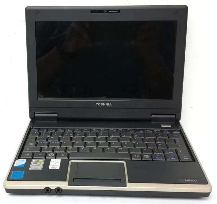 Cheap Windows Laptop - Toshiba NB100-128 (PLL10E-010030EN) - Atom N270 1.6GHz - 1GB Ram - 9" - 120GB HDD - 32 Bit 7 Home - Image 2