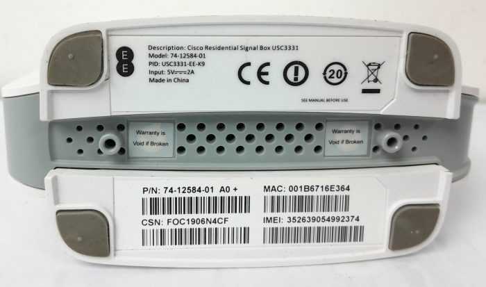 EE Signal Box Booster Cisco USC3331 Residential Cellular 74-12584-01 - Image 3