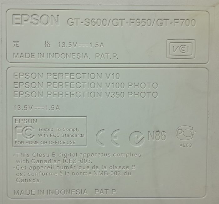 Epson Photo Flatbed Scanner Perfection V100 - Image 3