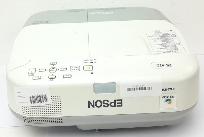Epson Projector HDMI VGA with 8027 Lamp Hours Used EB-470 H456B - Image 5