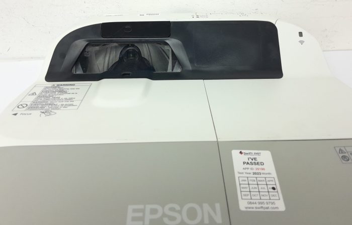Epson Projector HDMI VGA with 3134 Lamp Hours Used EB-470 H456B #16928 - Image 6