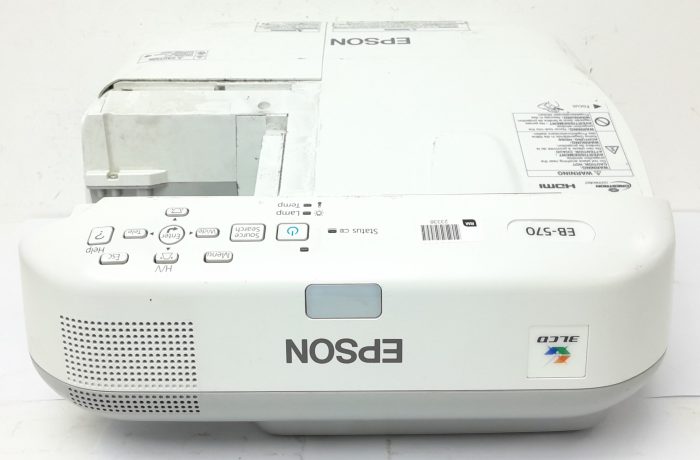 Epson Projector HDMI VGA with 1257 Lamp Hours Used EB-570 H605B - Image 4