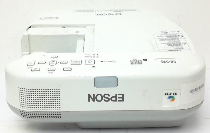 Epson Projector HDMI VGA with 2091 Lamp Hours Used EB-570 H605B - Image 4