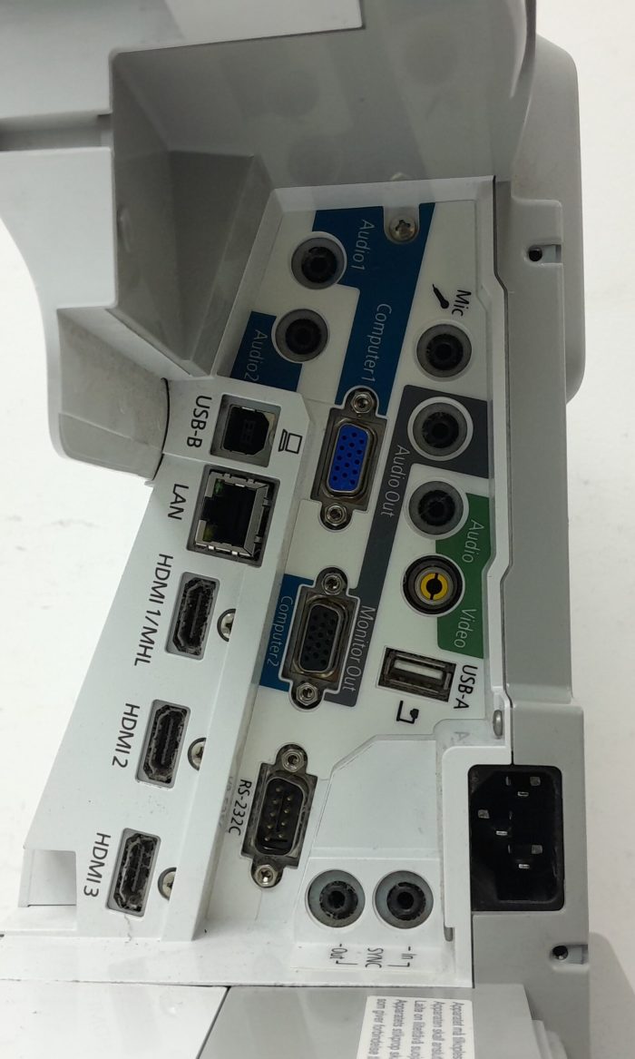 Epson Projector HDMI VGA with 701 Lamp Hours Used EB-685Wi H741B - Image 5