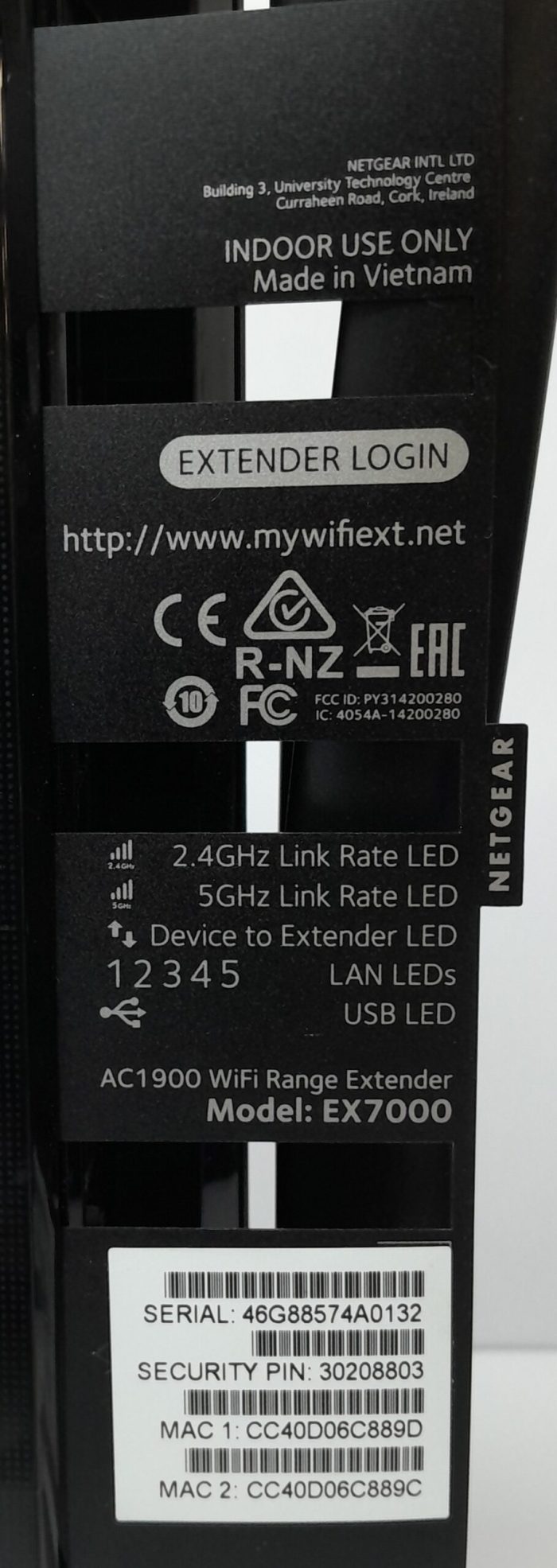 Netgear WiFi Range Extender EX7000 AC1900 - Image 3