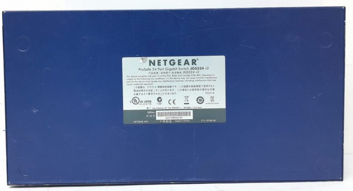 Netgear Gigabit Switch ProSafe JGS524 24 Port - Image 4