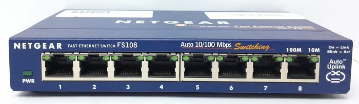 Netgear Fast Ethernet Switch 8 Port 10/100 ProSafe FS108 - Image 2
