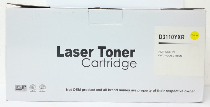 Yellow Laser Toner Cartridge D3110YXR - Image 2