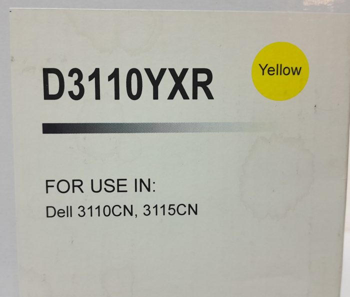 Yellow Laser Toner Cartridge D3110YXR - Image 3