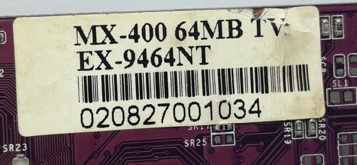 Graphics Card 64MB TV MX-400 (EX-9464NT) - Image 3