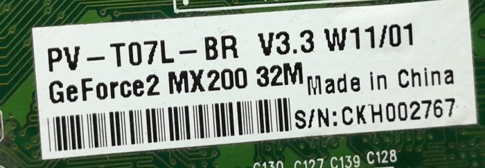 Graphics Card GeForce 2 MX200 32M PV-T07L-BR - Image 3
