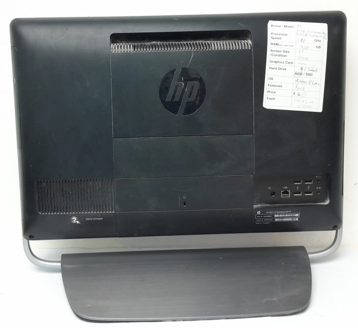 HP All In One PC Envy 23 TouchSmart - Intel (R) Core TM i3-3240 @ 3.40GHz - 4GB Ram - 23" - 1TB HDD - Windows 10 Home - Image 6