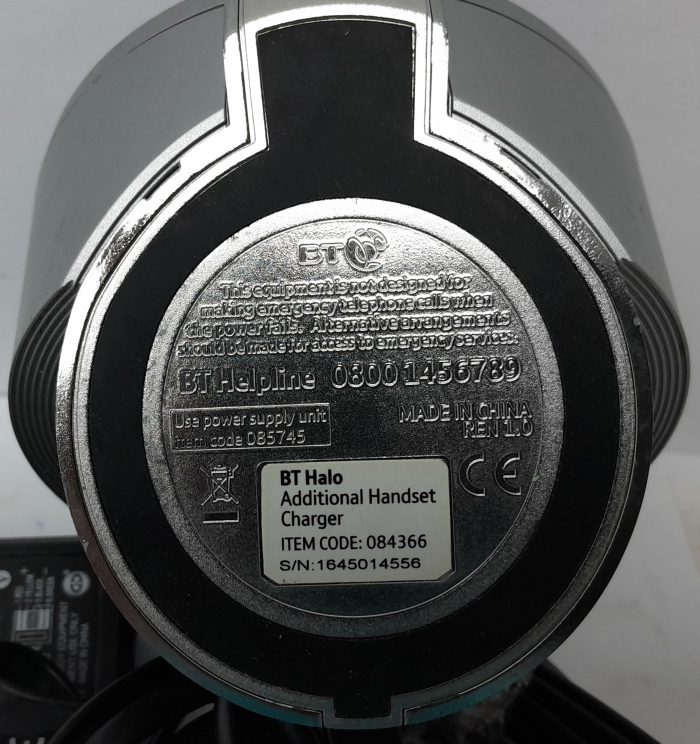 BT Additional Handset Charger 084366 - Image 3