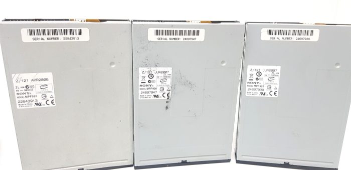 Sony MPF920 (x3) & Alps Electric DF354H (x1) USB Floppy Disk Drives - Image 3