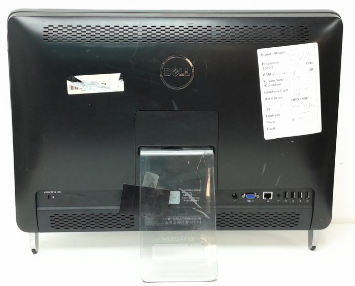 Dell All In One PC Vostro 360 - i3-2100 @ 3.10GHz - 4GB Ram - 23" - 110GB SSD - Windows 10 Pro - Image 5