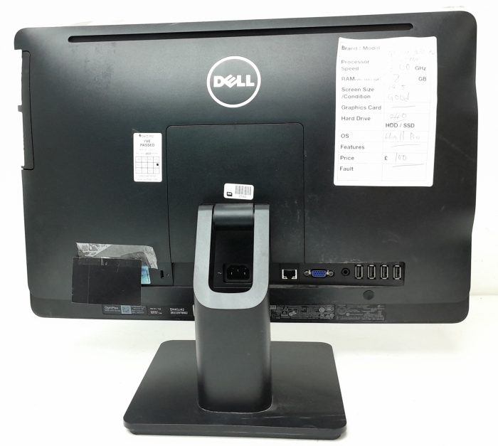 Dell All In One PC Optiplex 3030 - i5-4590S @ 3.00GHz - 8GB Ram - 19.5" - 240GB SSD - Windows 11 Pro - Image 5