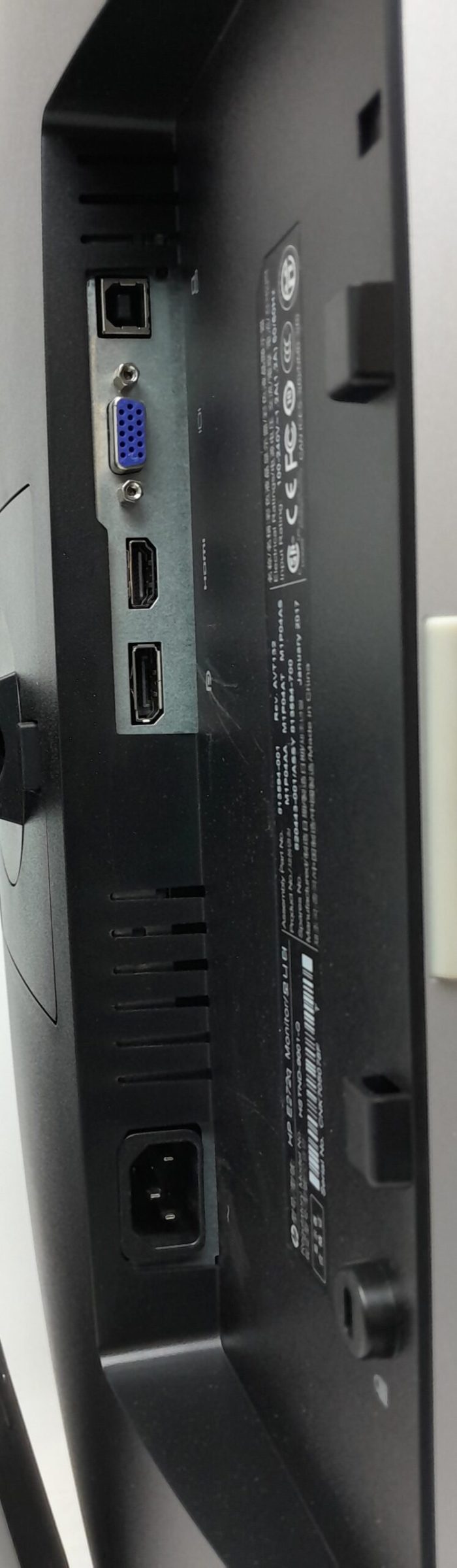 HP 27" Monitor HDMI VGA EliteDisplay E272q - Image 5
