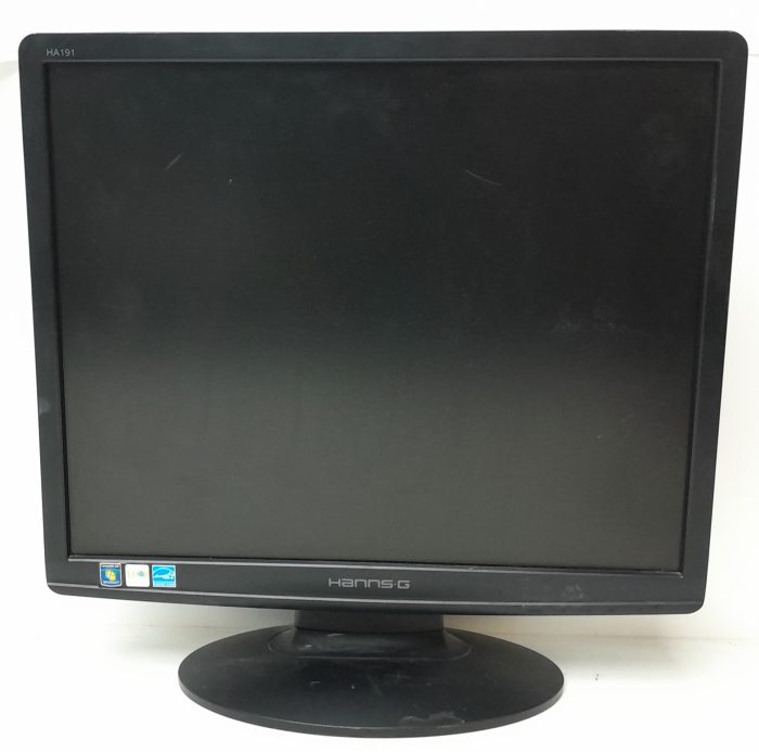 Hanns.G 19" Monitor DVI VGA LCD HSG1097 (HA191) - Image 2