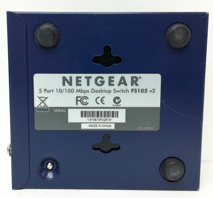 Netgear Fast Ethernet Switch 5 Port 10/100 Mbps FS105 - Image 3