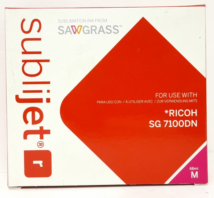 Sawgrass Yellow Ink Cartridge Sublijet RICOH SG 7100DN EXT - Expiry: Mar 31, 2018 - Image 2